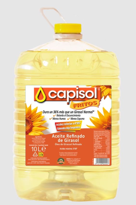 ACEITE GIRASOL CAPISOL 10L 1