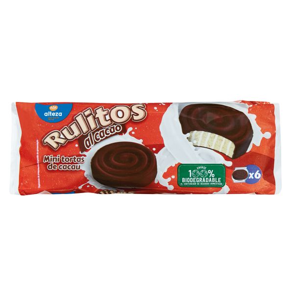 RULITOS AL CACAO ALTEZA 6U 270 GR 1