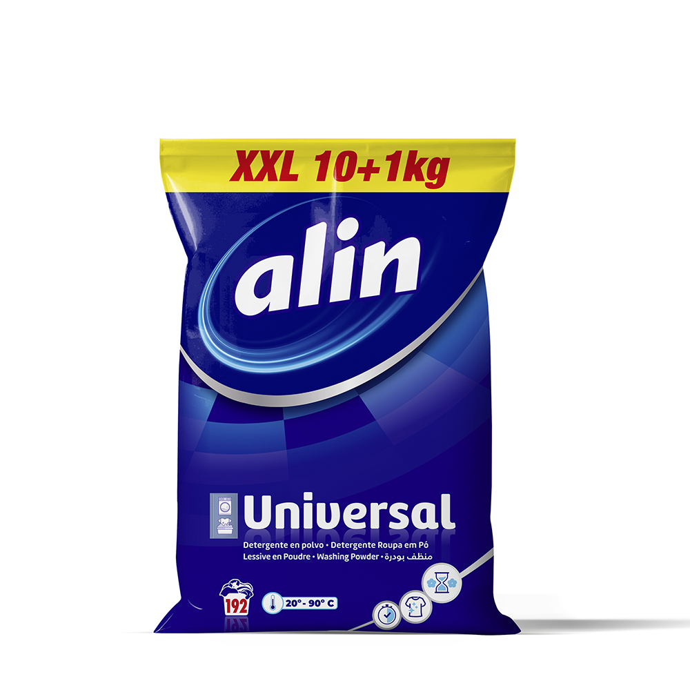 DETERG.POLVO UNIVER.ALIN 10+1KG 192 D 1