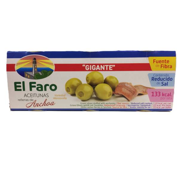ACEITUNA RELL.FARO PACK-3 150G 1