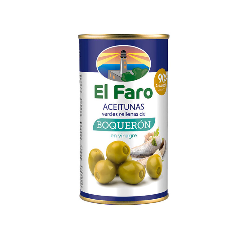 ACEITUNA RELL.BOQUERON FARO 350G 1