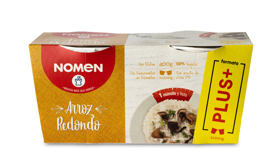 ARROZ REDONDO NOMEN 2 x 200 GR (1 MIN.)