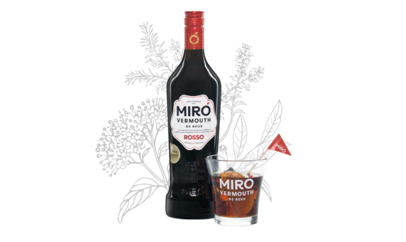 VERMOUTH MIRO ROJO 1 L. 15^ 2