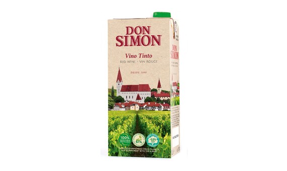 VINO DON SIMON TINTO BRIK 1 L 12,5Â§