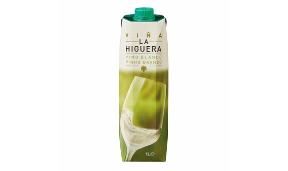 VINO BRIK VIÂ¥A LA HIGUERA BLANCO 1L 11Â§ 2