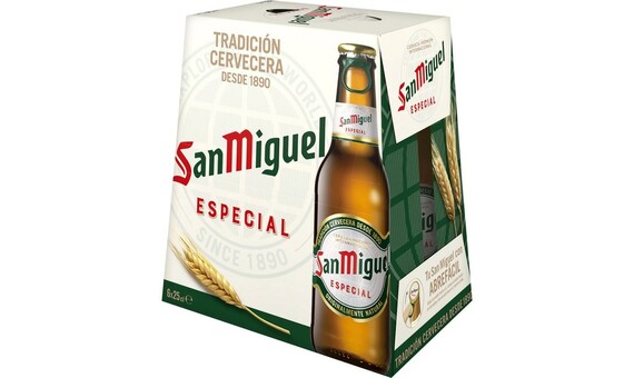 CERVEZA SAN MIGUEL 25 CL P-6 2