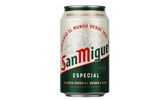 CERVEZA SAN MIGUEL LATA 33 CL 5.4Â§ 2