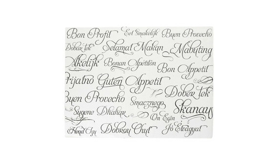 MANTEL IDIOMAS BURDEOS 30X40P-500 2