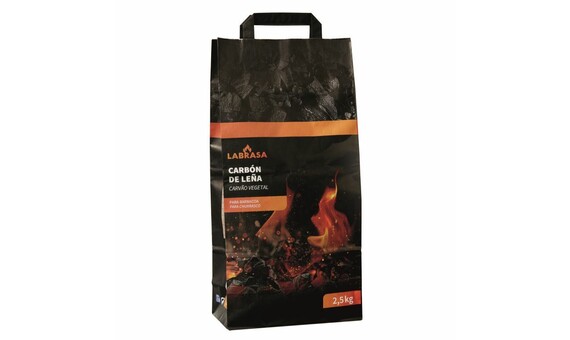 CARBON VEGETAL LA BRASA BOLSA 2.5 KG