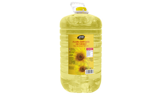 ACEITE GIRASOL VIVO CHEF 25 L.