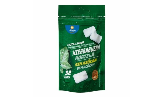 CHICLET ALTEZA HIERBABUENA S/AZ.32 GRAG. 2