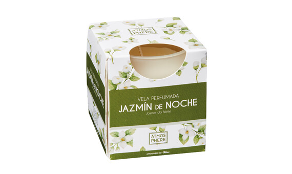 VASO VELA PERFUM.JAZMIN ATMOSPHERE