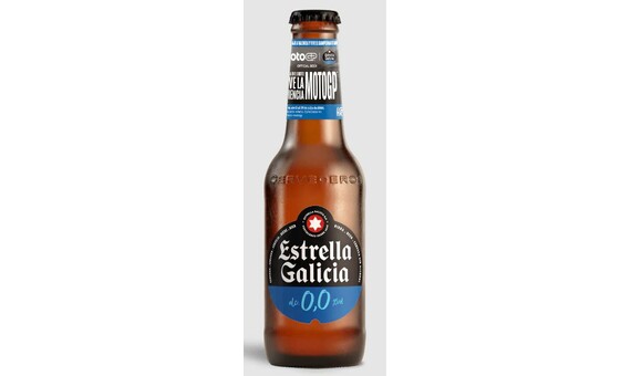 CERVEZA ESTRELLA GALICIA 0,0 BOT.25CLP-6 2