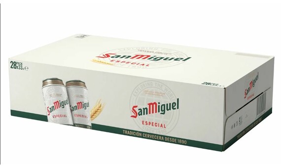 CERVEZA S.MIGUEL LATA 33 CL.P-28