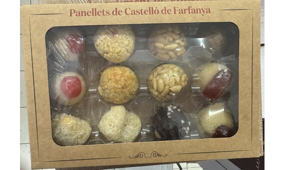 PANELLETS SURTIDOS 12 UN 280GR MELENDRES