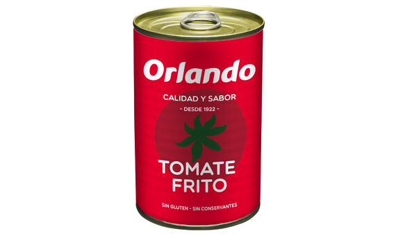 TOMATE FRITO ORLANDO LATA 400 GR F.A. 2