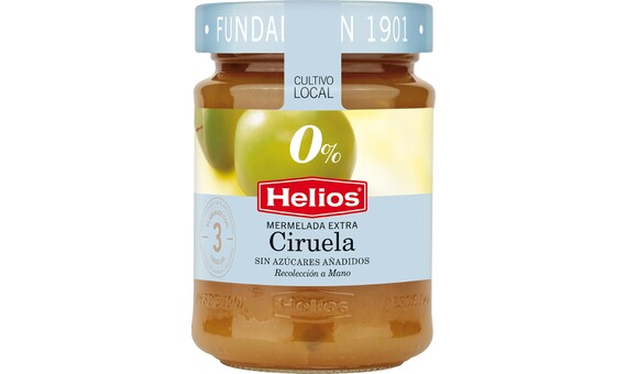 MERMELADA HELIOS DIET S/A CIRUELA 280G 2