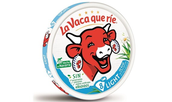QUESO PORC.VACA Q RIE LIGHT 125G 8 PORC.