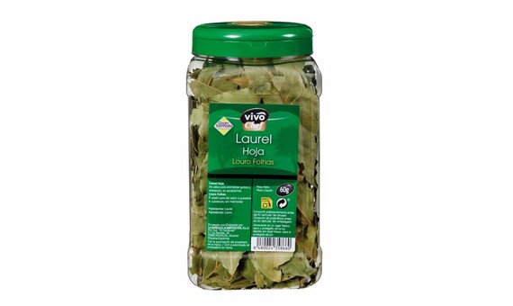 LAUREL HOJA VIVO CHEF BOTE 60 GR(HORECA)