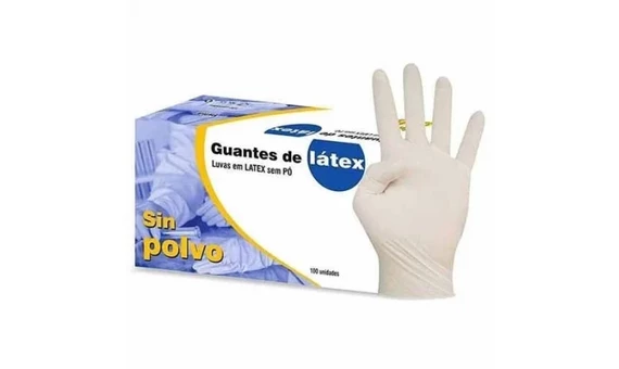 GUANTE DESEC.LATEX VIVO T.M. 100U(DISP.)