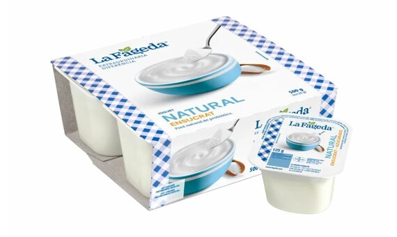 FAGEDA YOGUR NAT.AZUCARADO 125G X4