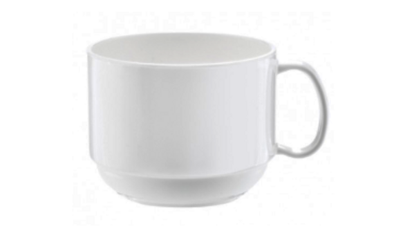 TAZA CAFE C/LECHE PLAST.200CC P-25