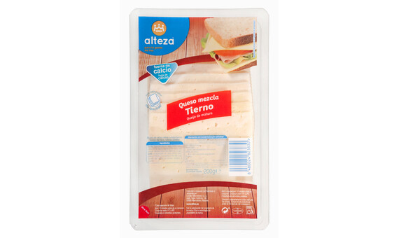 QUESO LONCHAS ALTEZA TIERNO 200G