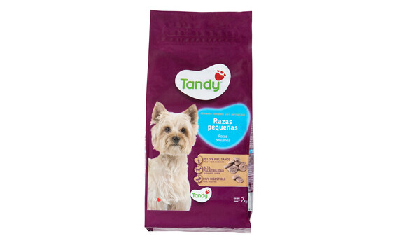 ALIMENTO PERROS TANDY RAZAS PEQU.2 KG