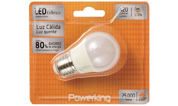 LED.ESF.CEGASA 5.5W E27 CAL.(331125)