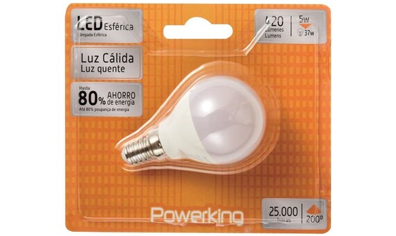 LED ESF.CEGASA 5W E14 CAL.(331122)