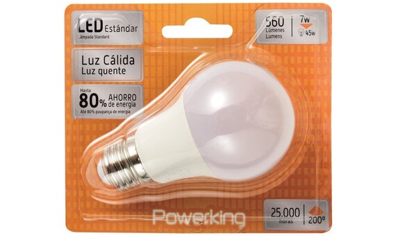 LED STD.CEGASA 7W E27 CAL.(331107)