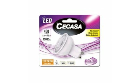 LED DICRO.CEGASA 5.5W GU10(331134)