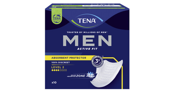 TENA MEN LEVEL 2 10 UND.
