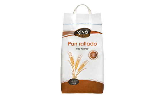 PAN RALLADO VIVO CHEF BOLSA 5 KG.