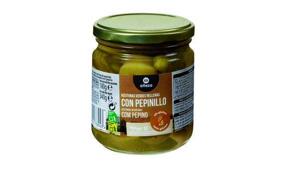 ACEITUNA GORDAL CON PEPIN.ALTEZA 340 GR 2