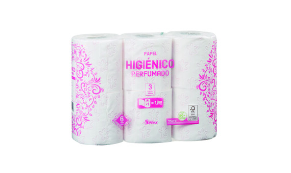HIGIENICO SELEX 3CP PERFUMADO P-6