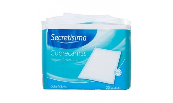 CUBRECAMAS 60X60 SECRETISIMA 20 UN