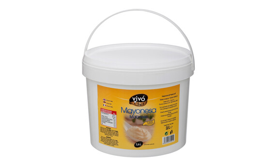 MAYONESA VIVO CHEF CUBO 3.6 KG.