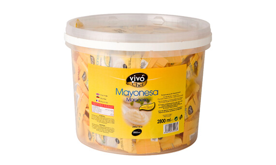 MAYONESA VIVO CHEF PORCIONES 14 GR.P-200