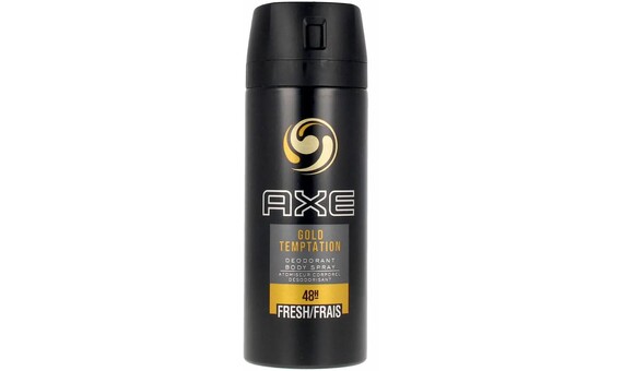 DEO AXE GOLD TEMPTATION 150 ML.