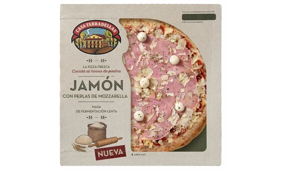 PIZZA TARRADELLAS JAMON&MOZZARELLA 400GR