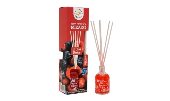 AMB.CASA AROMAS MIKADO FRUTOS ROJOS 50ML
