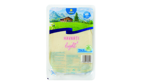 QUESO LONCHAS ALTEZA HAVARTI LIGHT 200 G