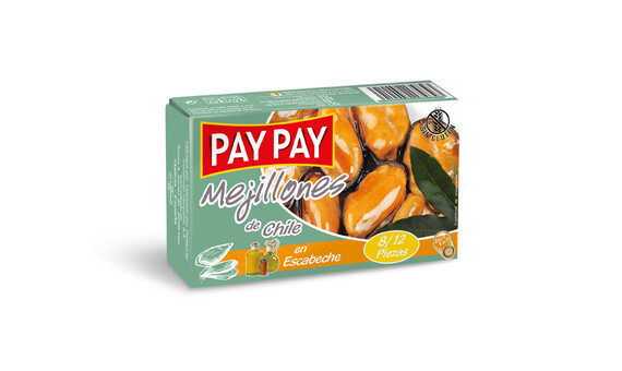 MEJILLON ESCAB.PAY PAY 'CHILE' 8/12 R120