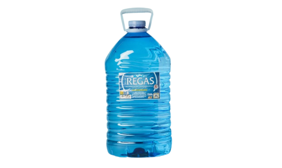 AGUA FONT DEL REGAS PET 8 L AZUL