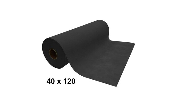 MANTEL ROLLO NEGRO TNT 120X40(PRECORTE)