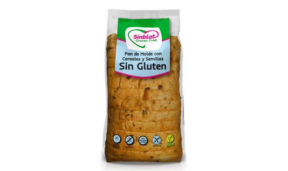 PAN MOLDE S/GLUTEN SEMILLAS SINBLAT 350G