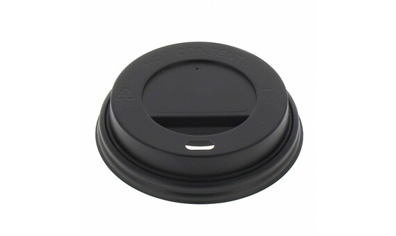 TAPA VASO NEGRA 240 ML P-50