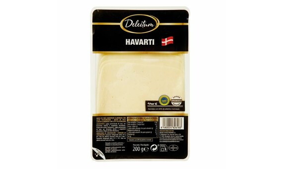 QUESO LONCHAS DELEITUM HAVARTI 200G