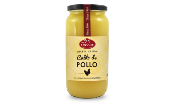 CALDO DE POLLO FERRER 940 ML